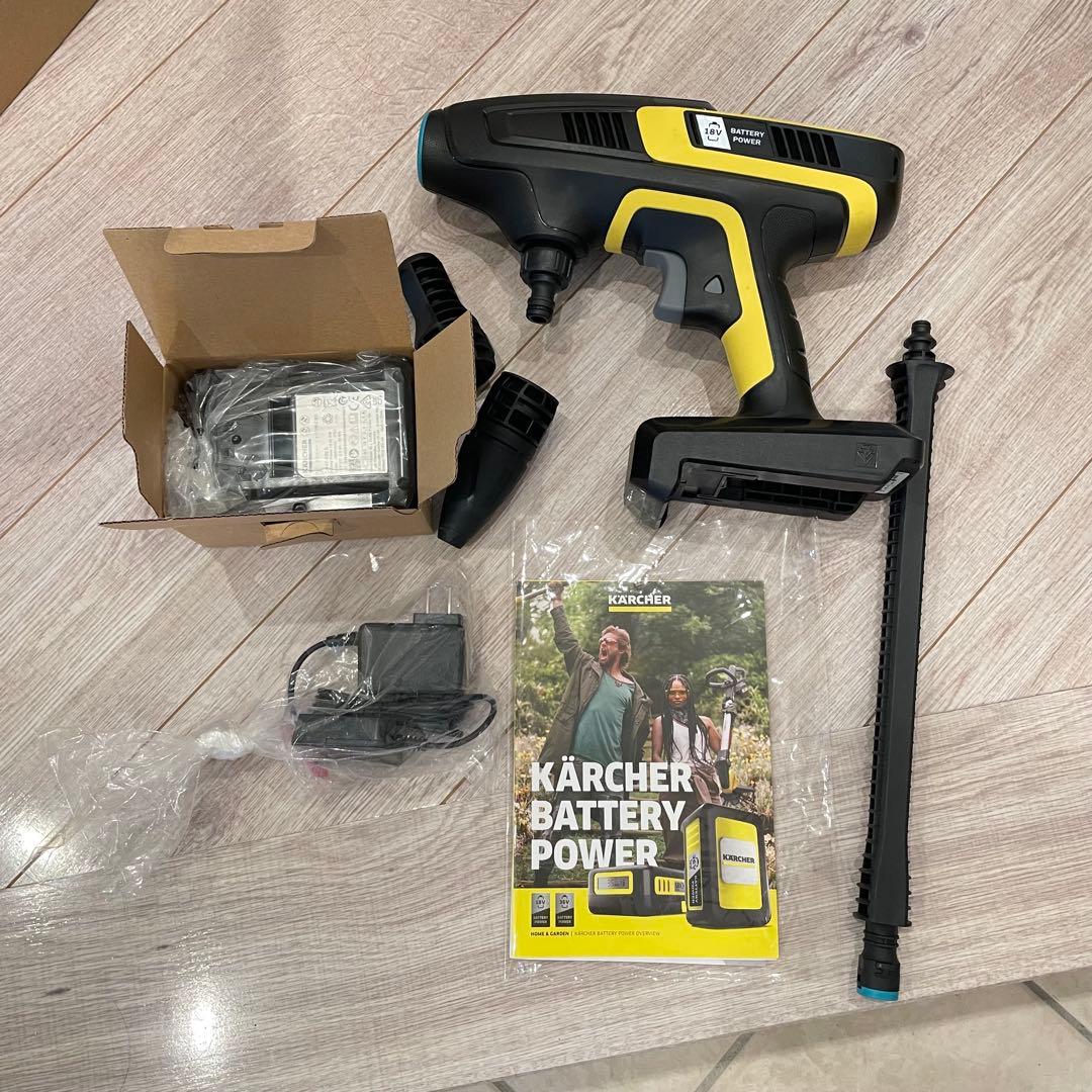 未使用の開封品　ケルヒャーKHB6 高圧洗浄機