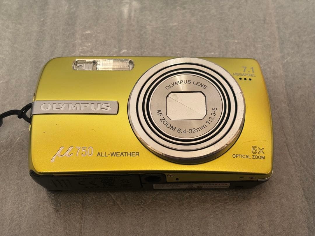 OLYMPUS μ750 デジカメ picture card付属 完動品