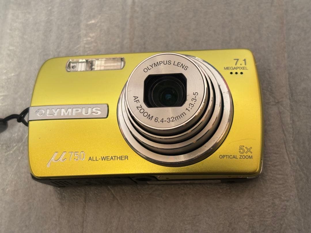 OLYMPUS μ750 デジカメ picture card付属 完動品
