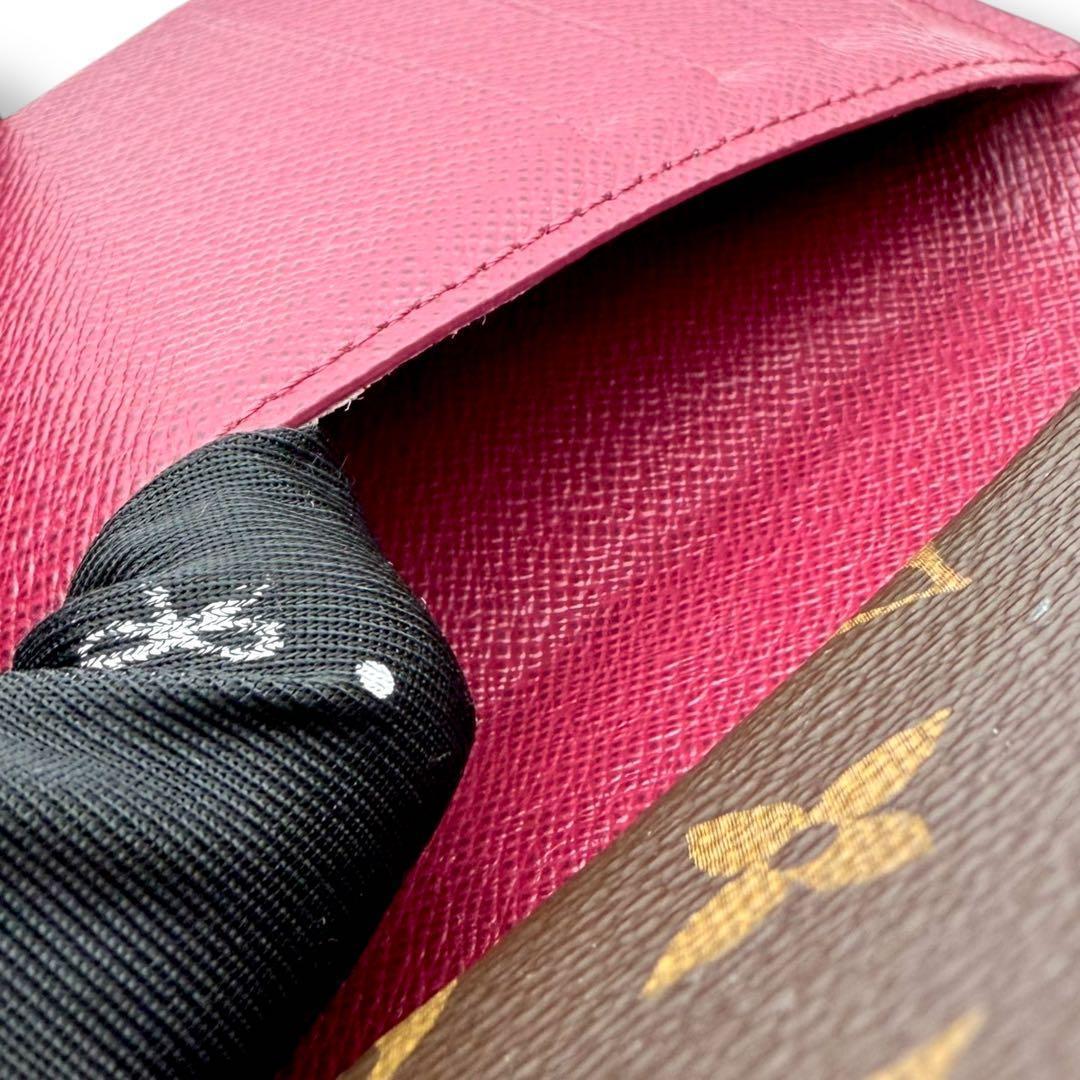 【美品】　ルイヴィトン 折り財布 ポルトフォイユ ジュリエット モノグラム