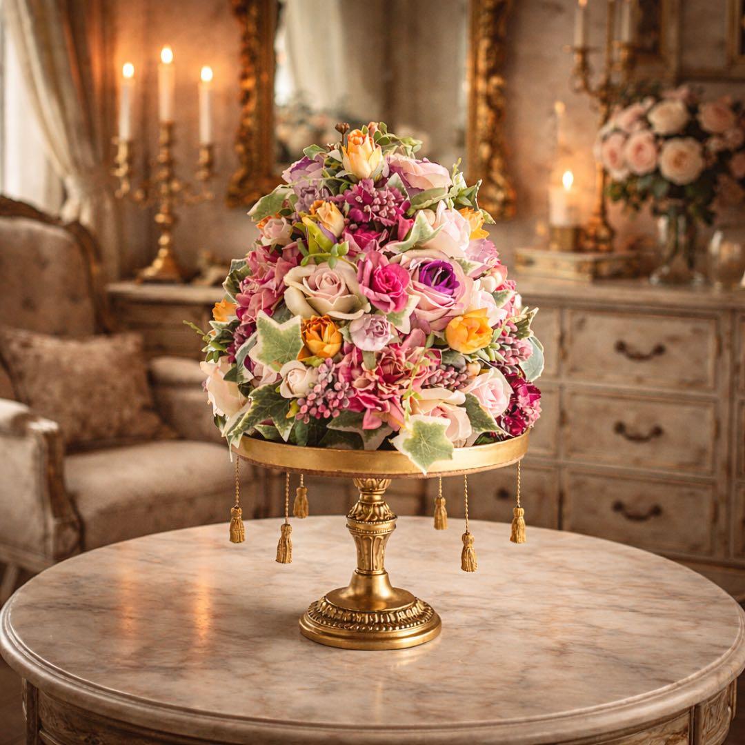 祝福の日に咲く森の花｜高級フラワーアレンジメント｜光触媒フラワー アートフラワー