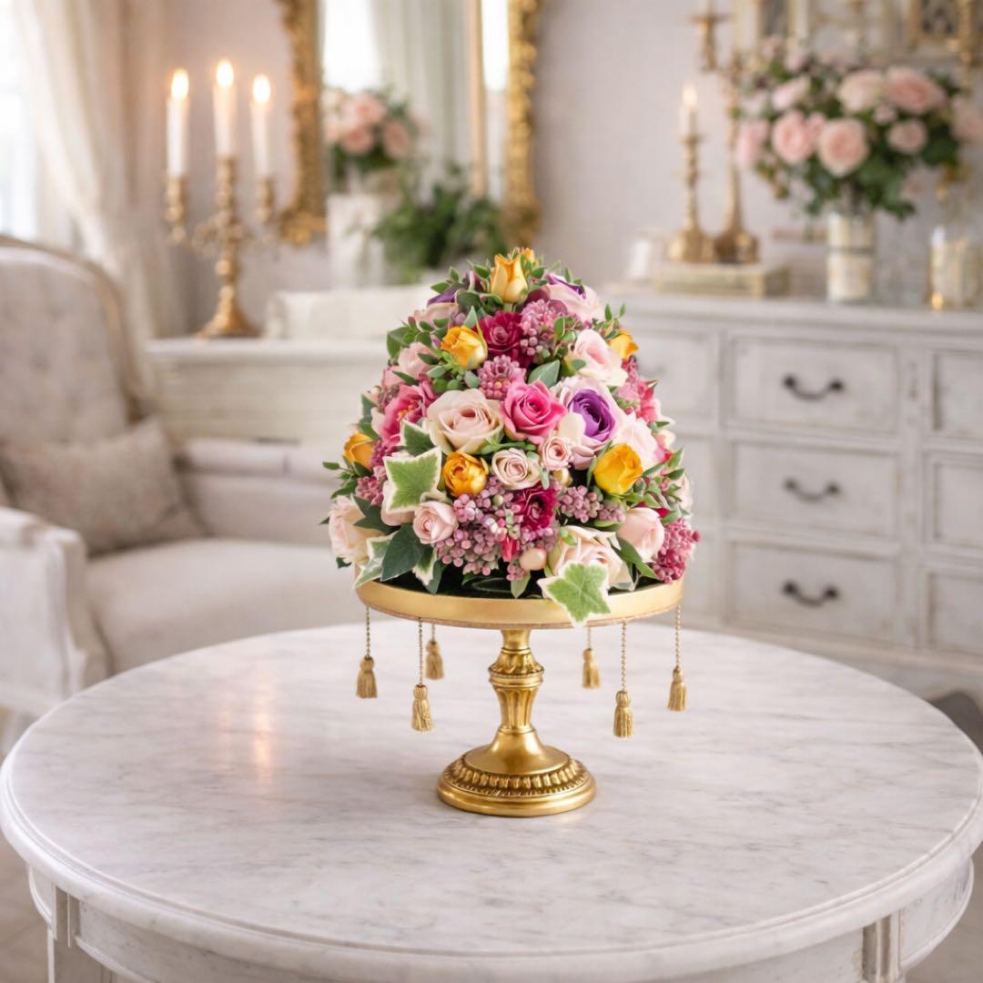 祝福の日に咲く森の花｜高級フラワーアレンジメント｜光触媒フラワー アートフラワー