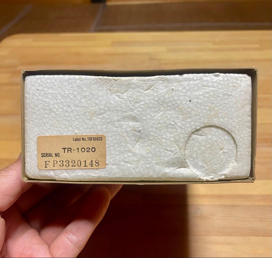 National 小型ブラウン管テレビ AM/FM ラジオ TR-1020