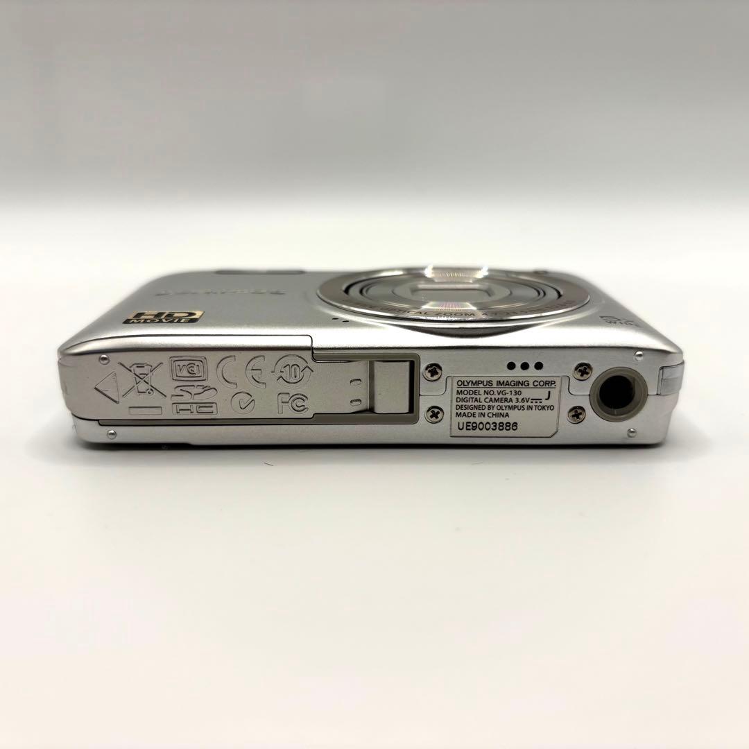 美品✨OLYMPUS VG-120 デジタルカメラ（シルバー）