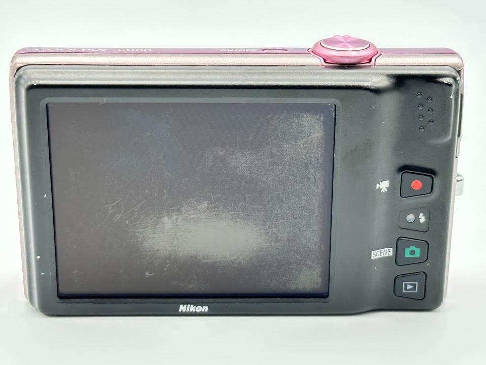 Nikon COOLPIX S6100 ピンク 動作品 バッテリー充電器付