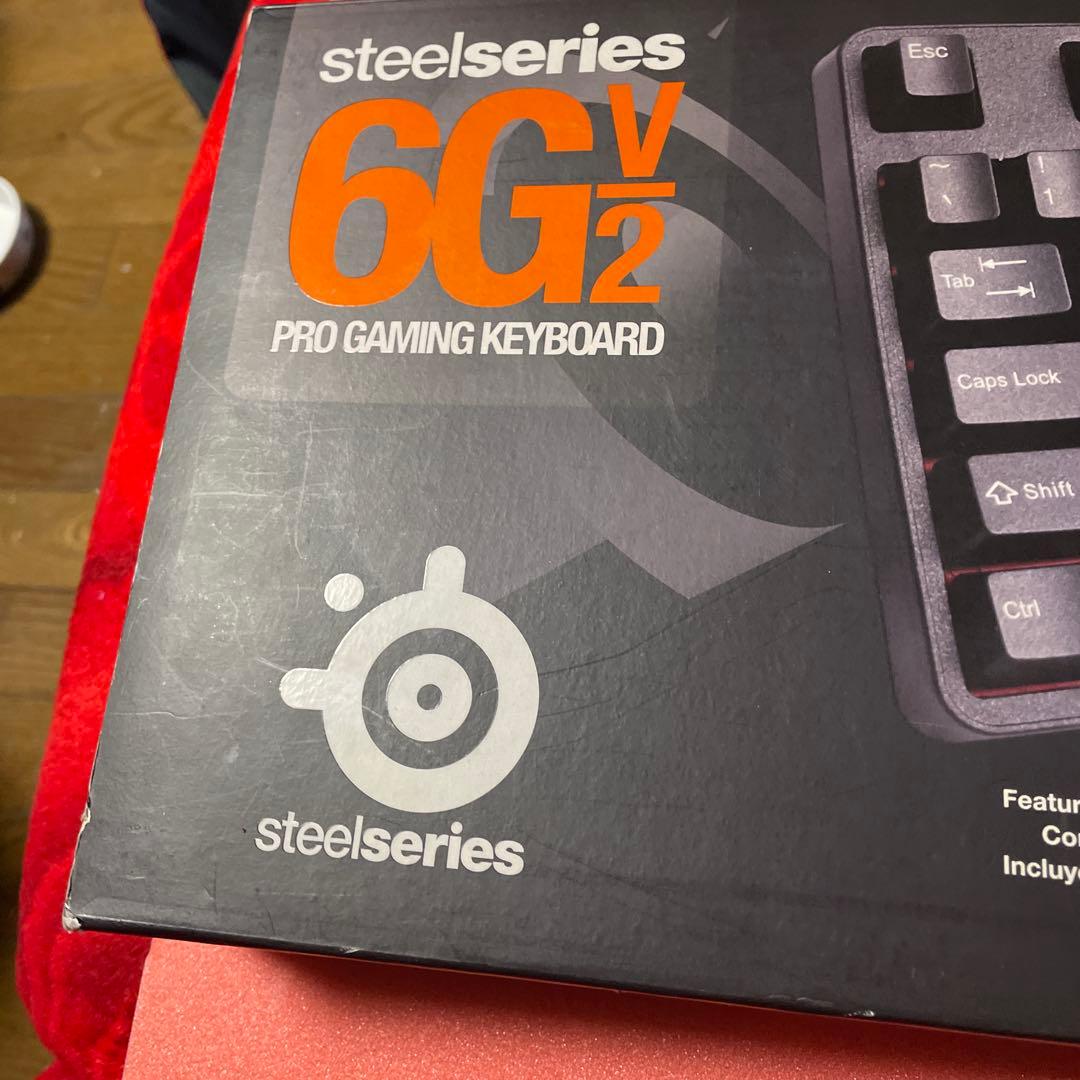 起動確認済み。￼SteelSeries キーボード本体とマウスセット