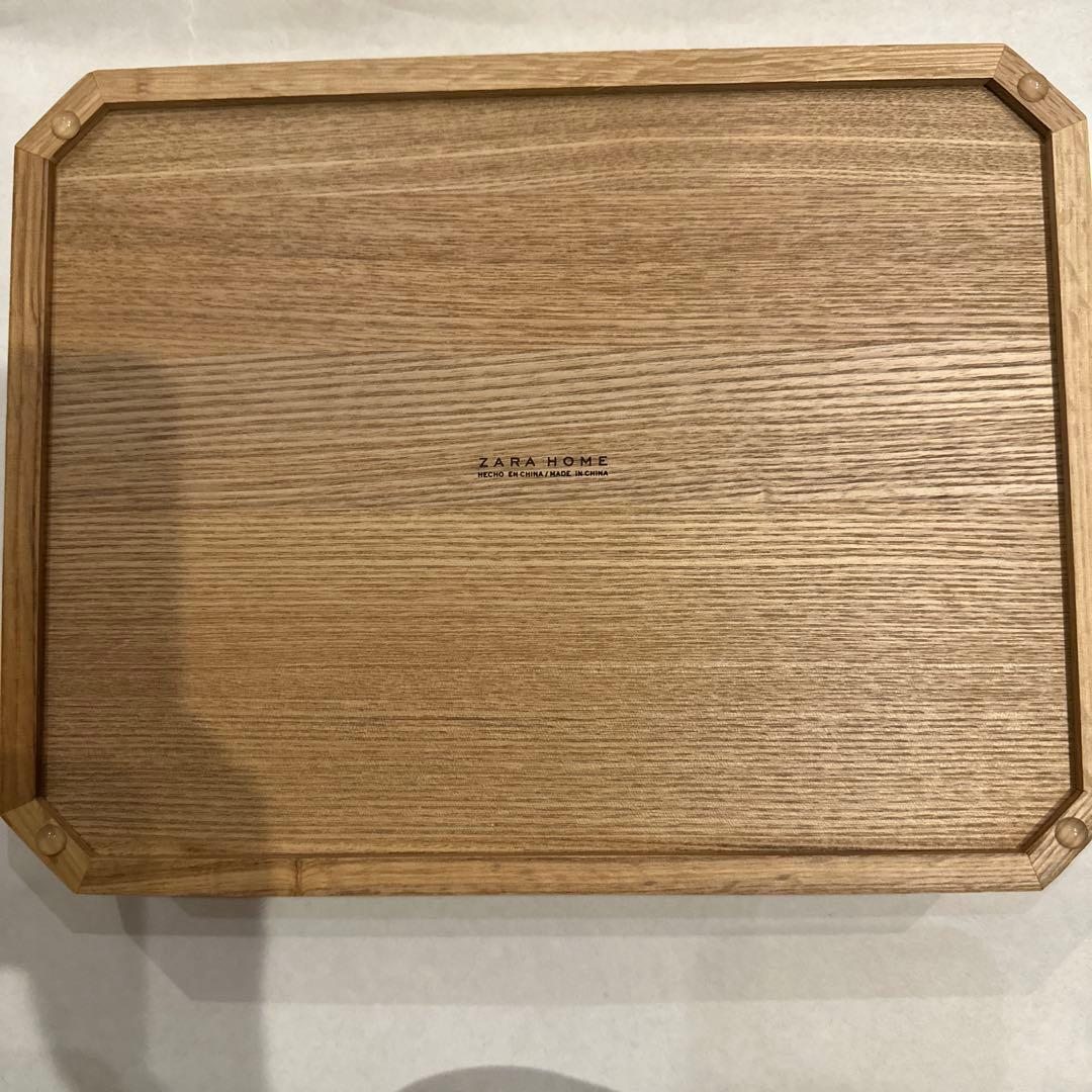 ZARA  ザラホーム　ウッドジュエリーボックス　アクセサリーケース