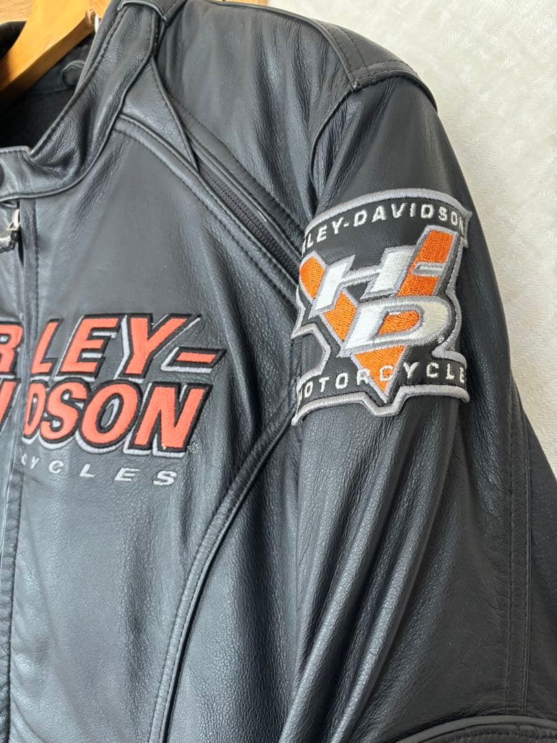 ハーレーダビッドソン　レザージャケット　 2wayタイプ　革ジャン