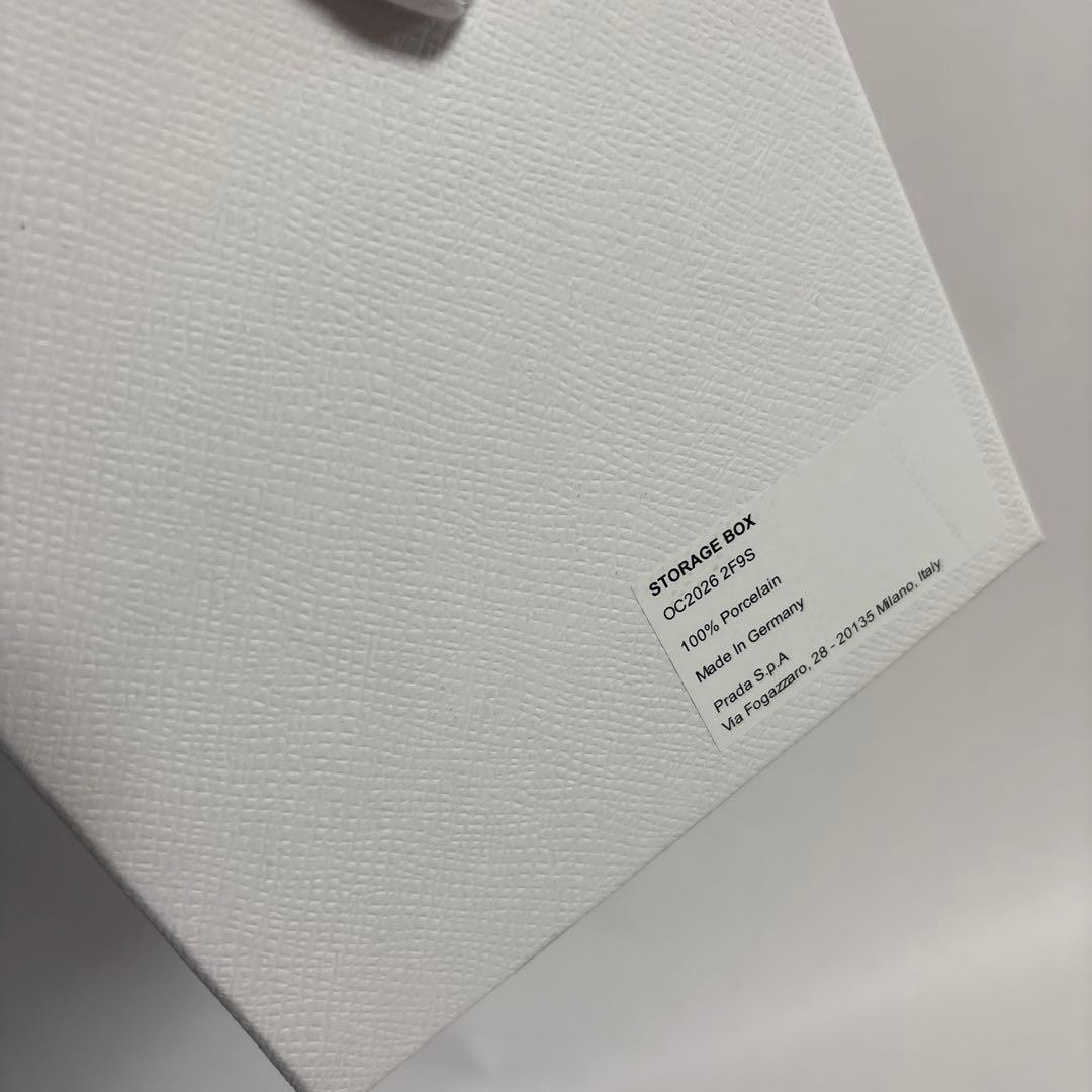 新品未使用品♪PRADA♪ジュエリーボックス♪ポーセリン♪箱付