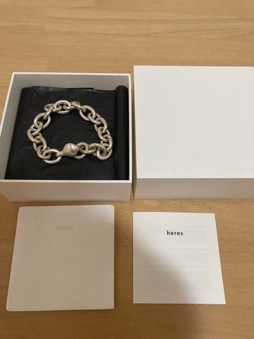 アクセサリー here's CS BRACELET 501 23cm