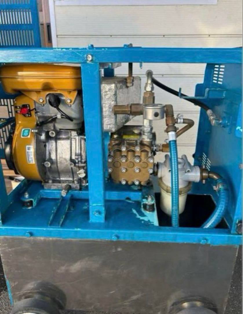 KB1ツルミ★HPJ-550WE2 高圧洗浄機ガン高圧ホース・給排水ホースセット