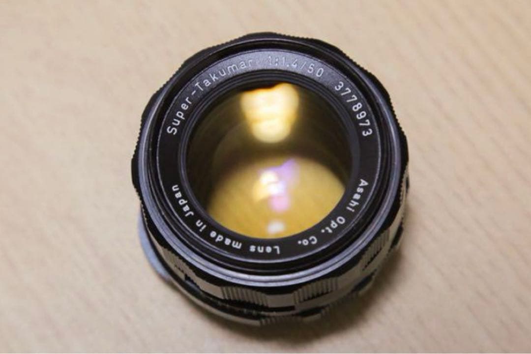Super takumar 50mm f1.4 後期型