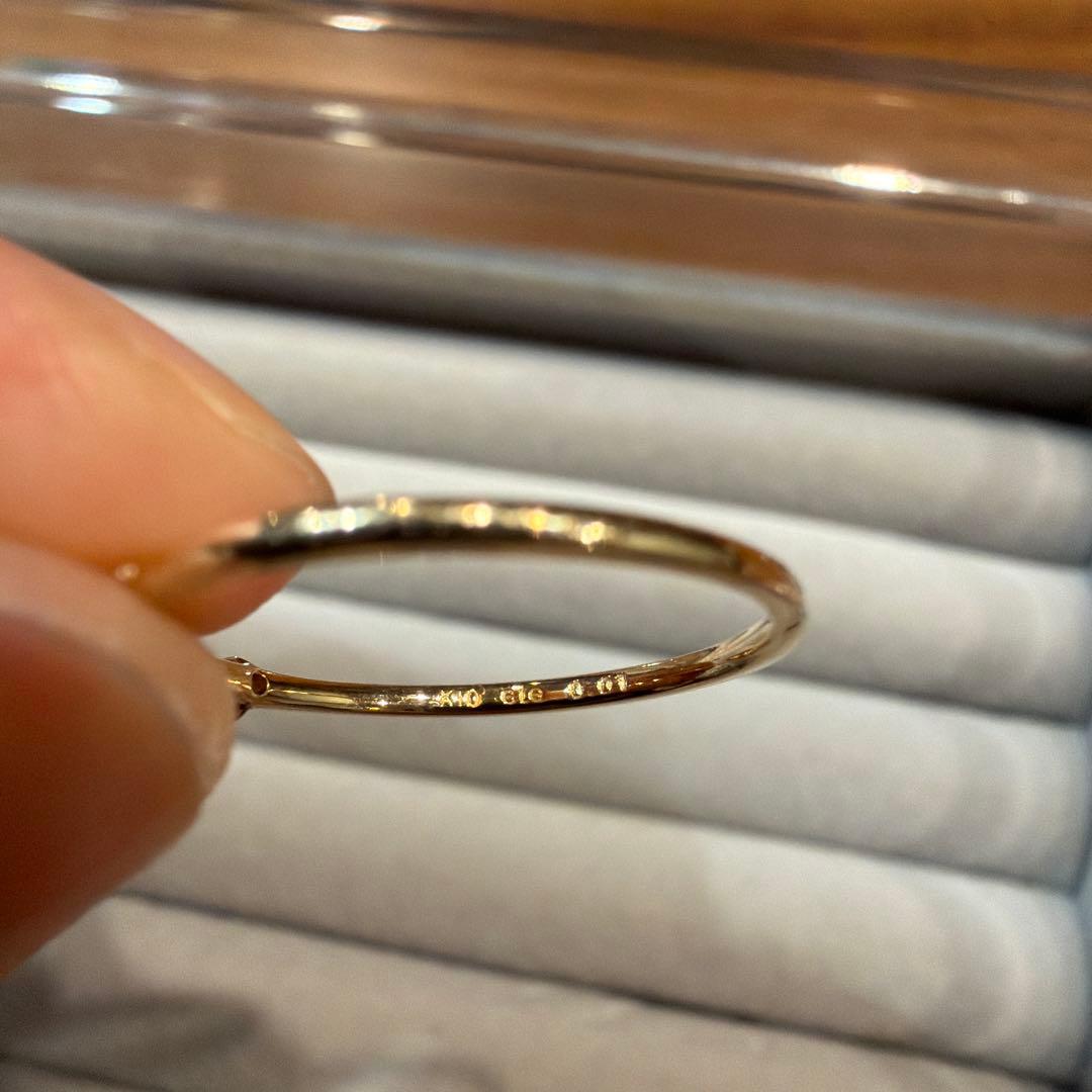 ete K10 ダイヤモンドリング　11号