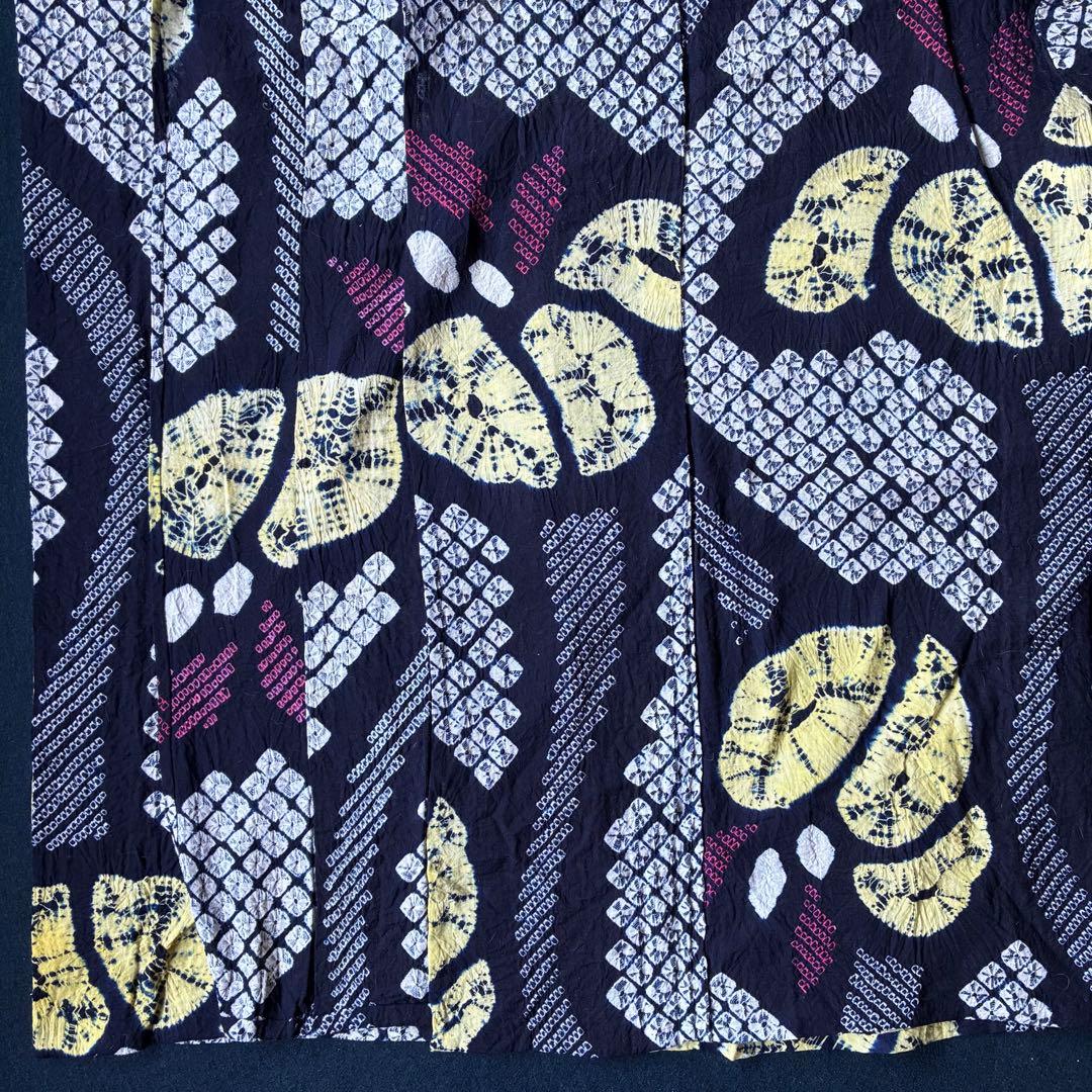 64 ハナ有松鳴海絞り浴衣2枚おまとめ売り