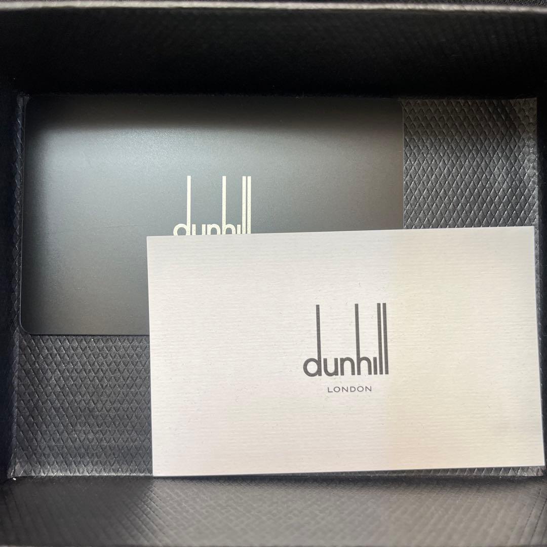 新品未使用　dunhill ダークブラウン 名刺入れ　ダンヒルカード入り