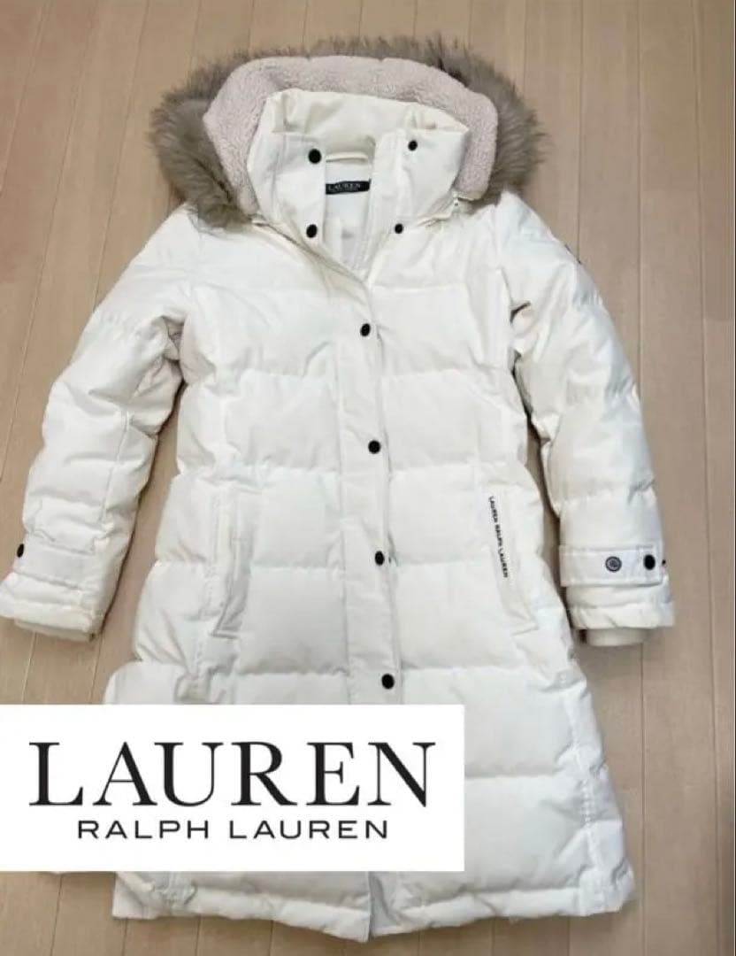 LAUREN RALPH LAUREN ホワイトダウンジャケット