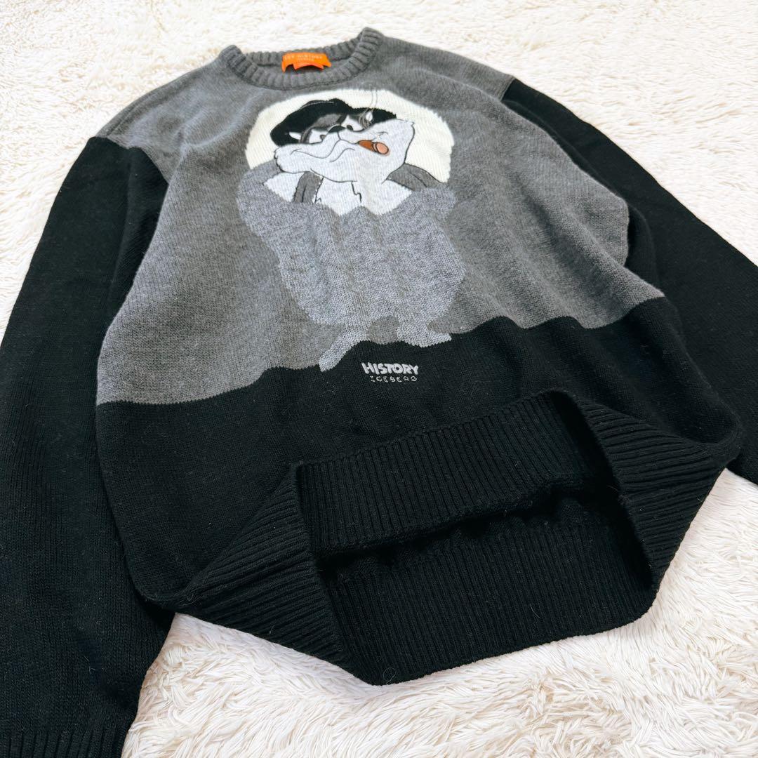 極美品✨ICEBERG TAZ タズ ニット イタリア製 ウール100% XL