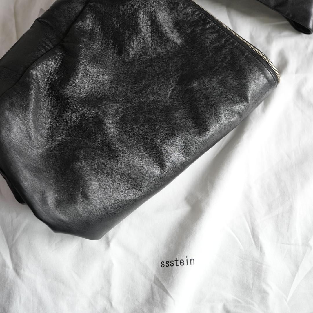 ssstein LEATHER SHOULDER BAG ショルダーバッグ 即完