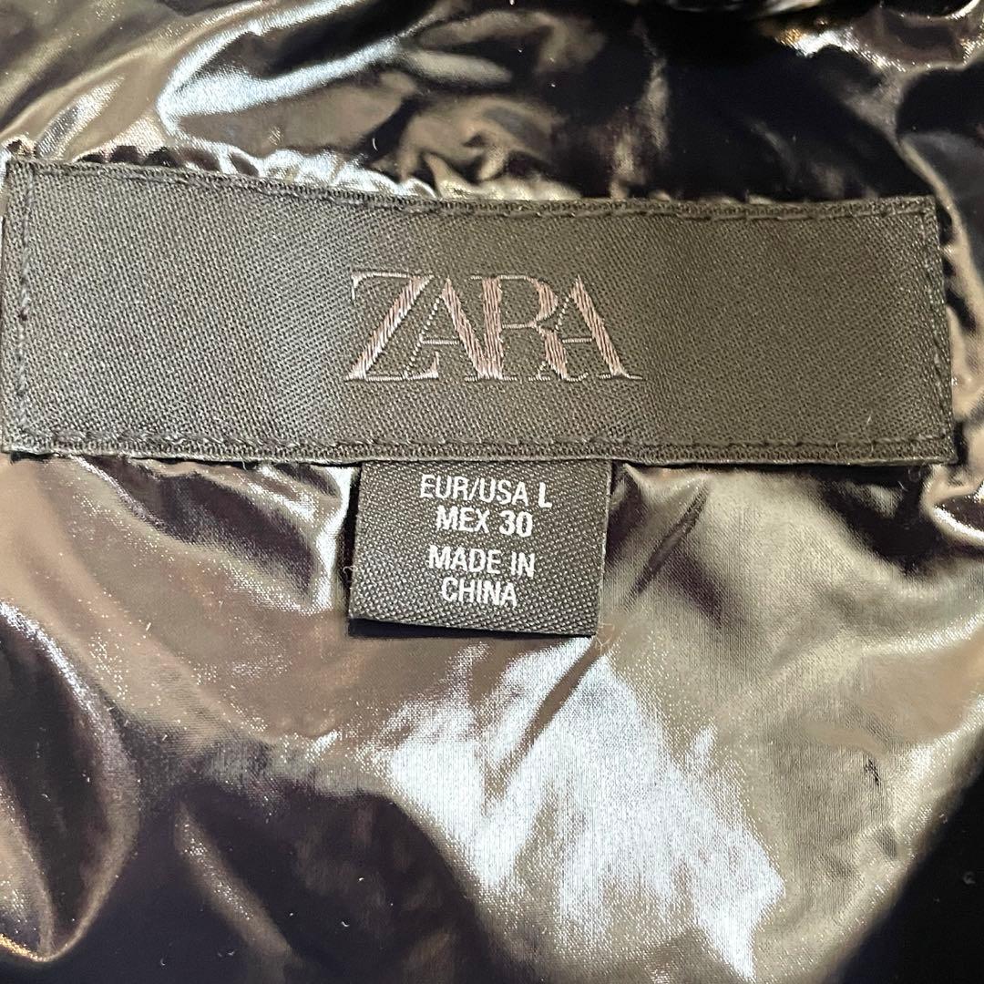 専用ページです　撥水&防風&防寒☆ 新品 ZARA エナメルロングダウンコート