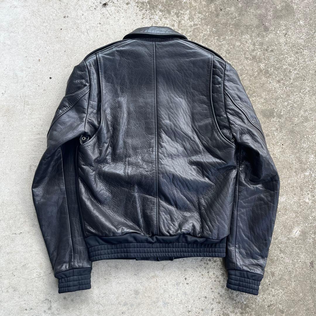 BALENCIAGA レザー ジャケット ブルゾン 44