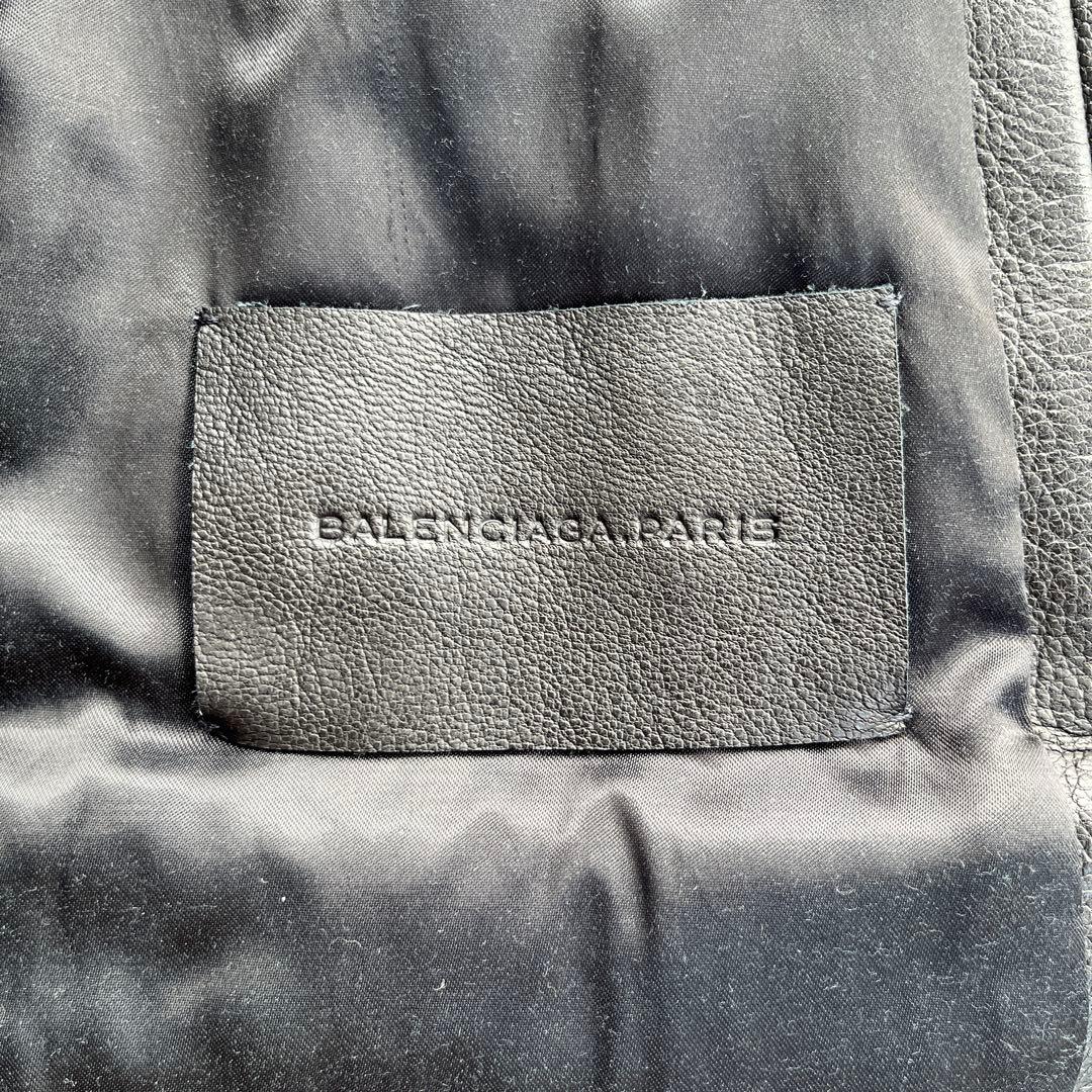 BALENCIAGA レザー ジャケット ブルゾン 44