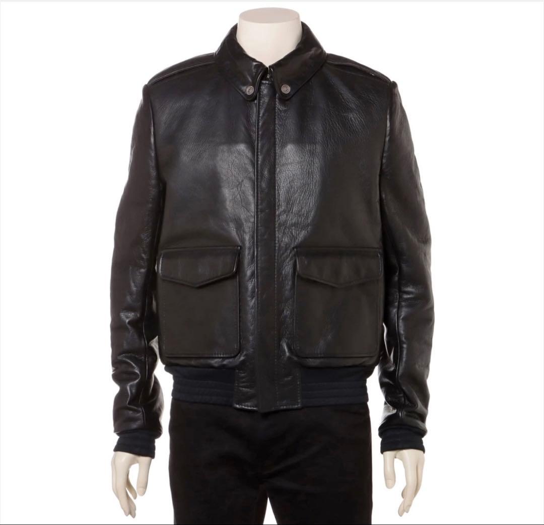 BALENCIAGA レザー ジャケット ブルゾン 44