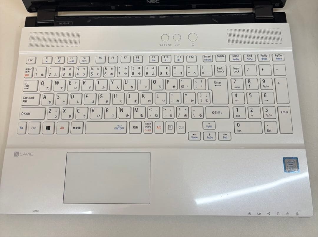 522 美品✨NEC 薄型　ノートPC Windows11 office付き