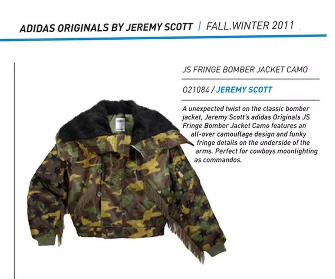 Jeremy Scott Adidas N2B ジャケット