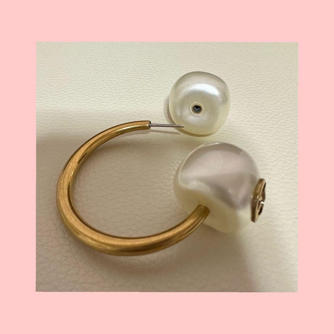 GUCCI グッチ パール付き シングルピアス