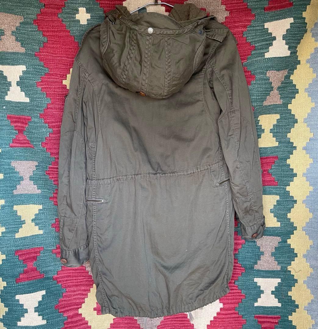 L.G.B. ルグランブルー　パイロットコート ミリタリー　ライナー取り外し