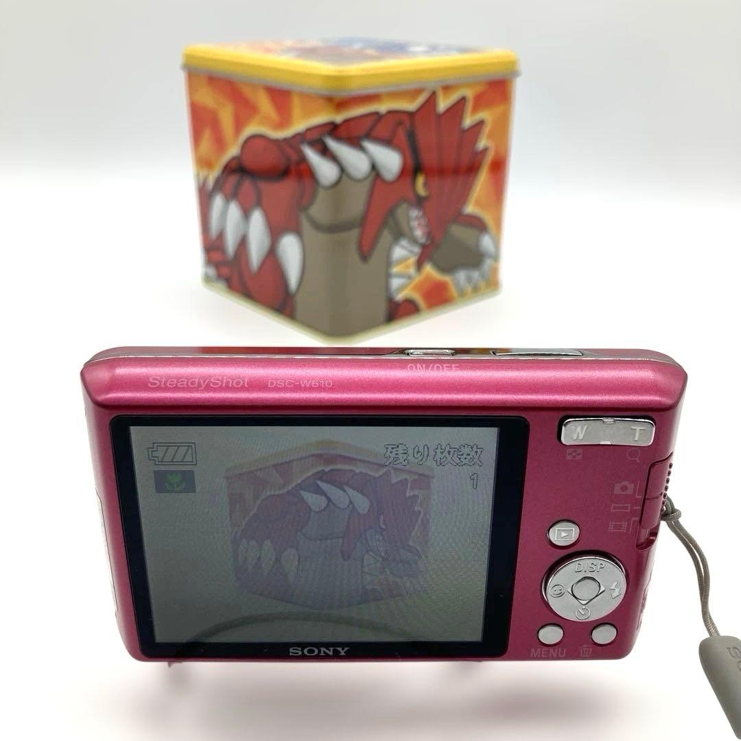 【美品】ソニー CYBER-shot サイバーショットDSC-W610 ピンク