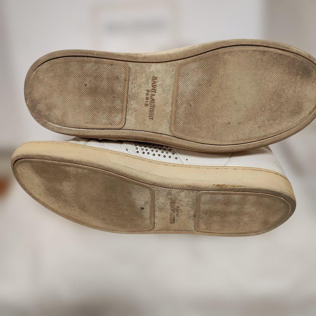 SAINT LAURENT PARIS スタッズハイカットスニーカー エディ期