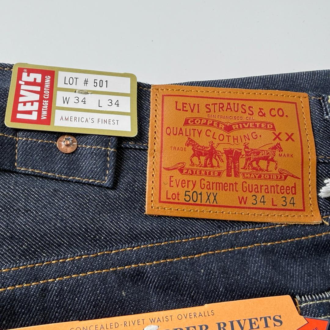 1937年モデル 37501-0018 34 34 BIG E 新品 未使用