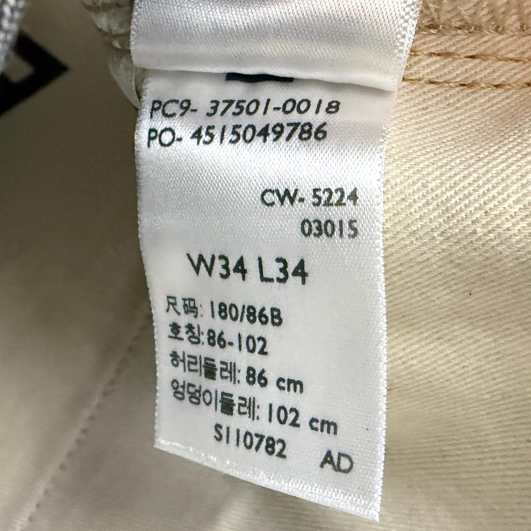 1937年モデル 37501-0018 34 34 BIG E 新品 未使用