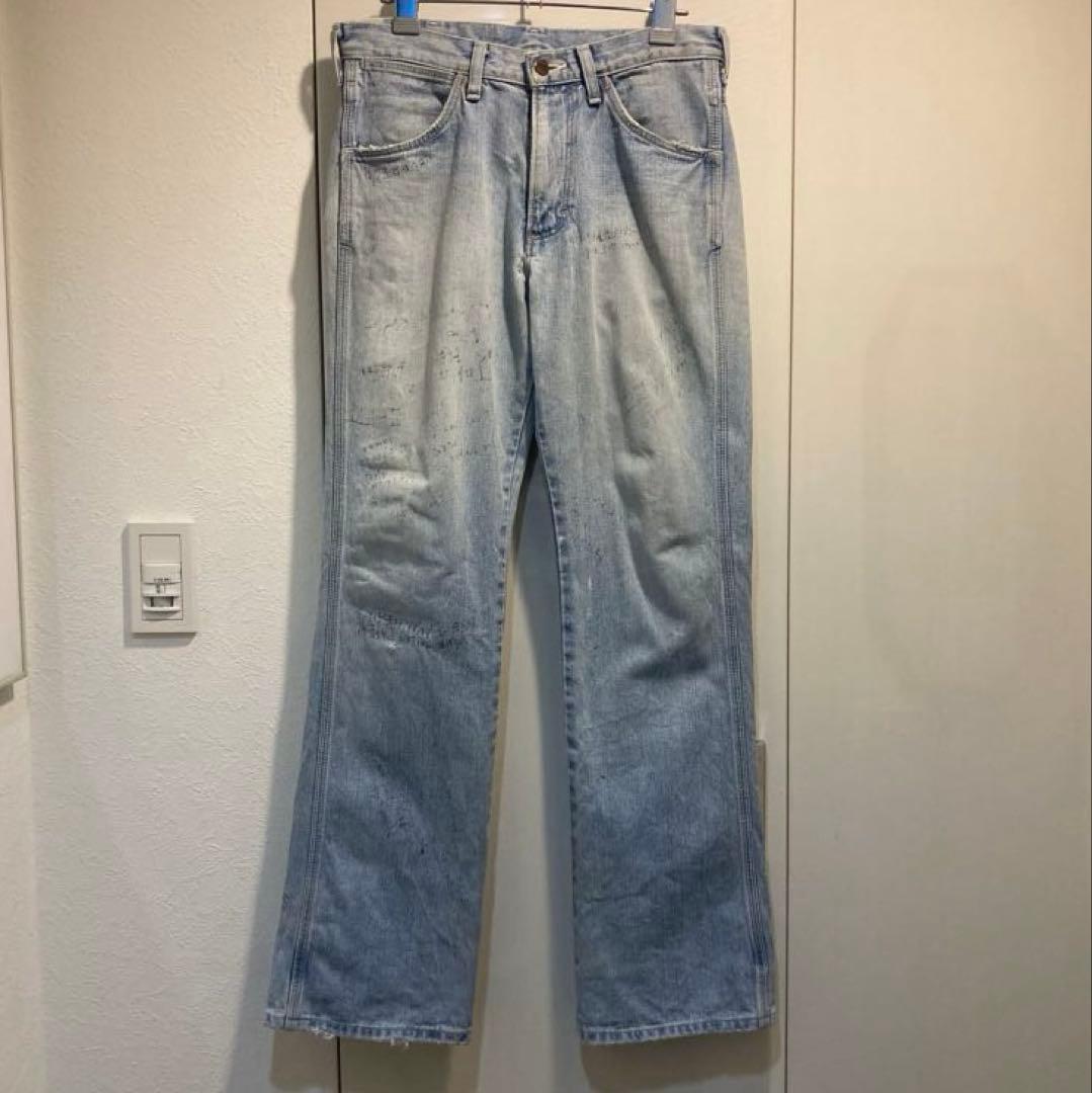 【wrangler×n.hoolywood】 落書き　デニム