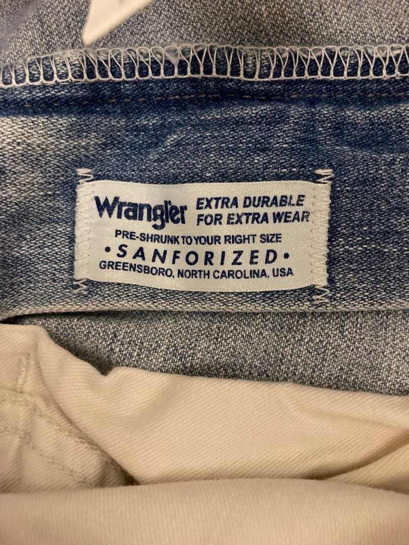 【wrangler×n.hoolywood】 落書き　デニム