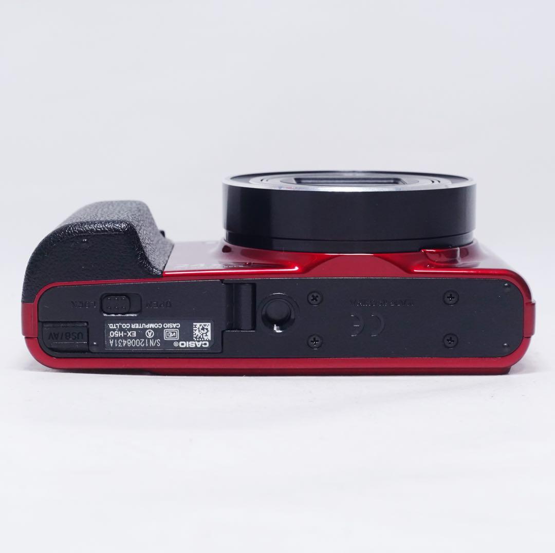 極美品 動作確認済み CASIO EXILM EX-H50 レッド コンデジ