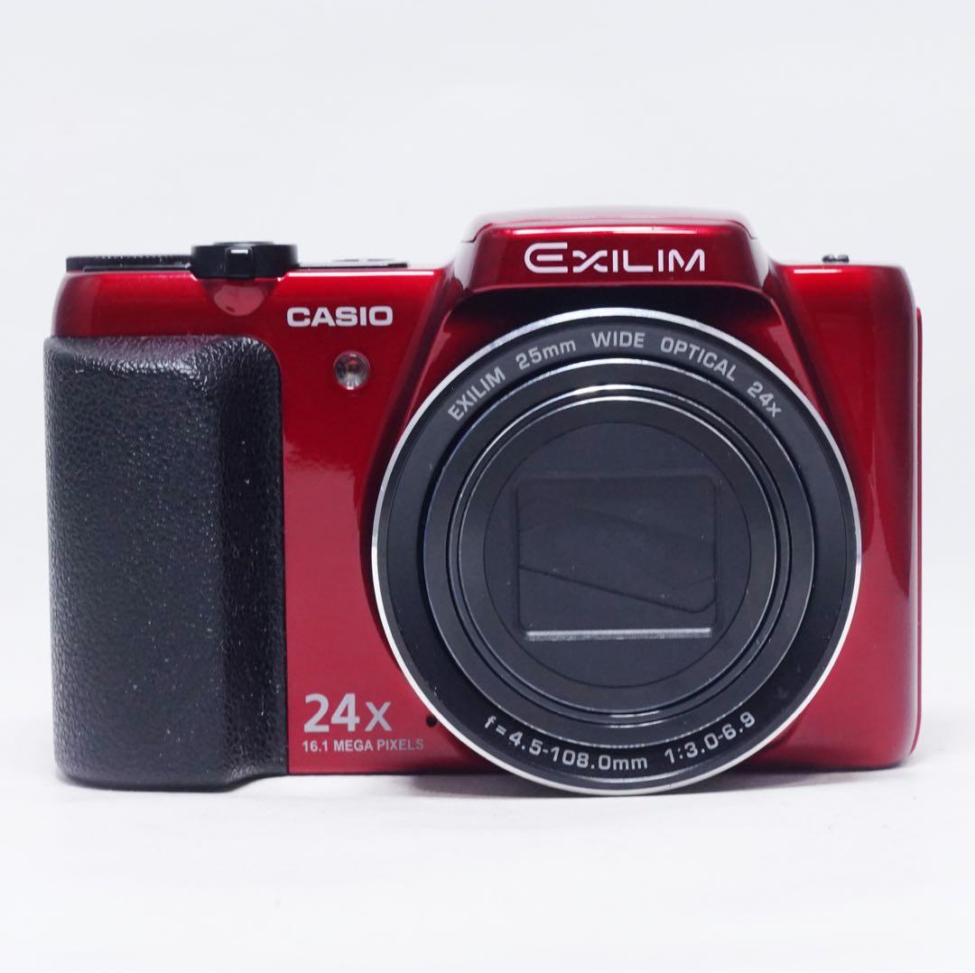 極美品 動作確認済み CASIO EXILM EX-H50 レッド コンデジ