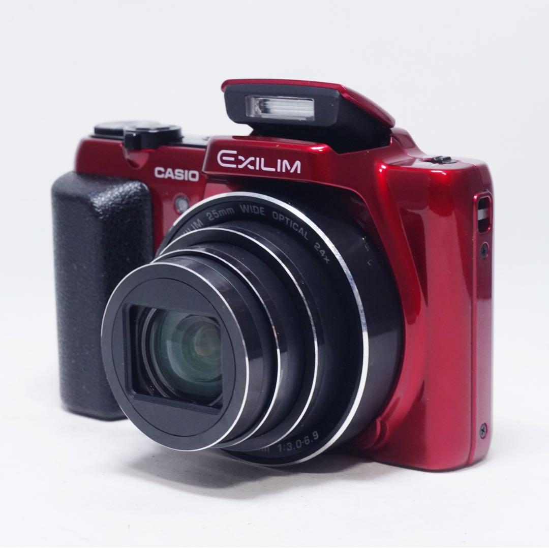 極美品 動作確認済み CASIO EXILM EX-H50 レッド コンデジ