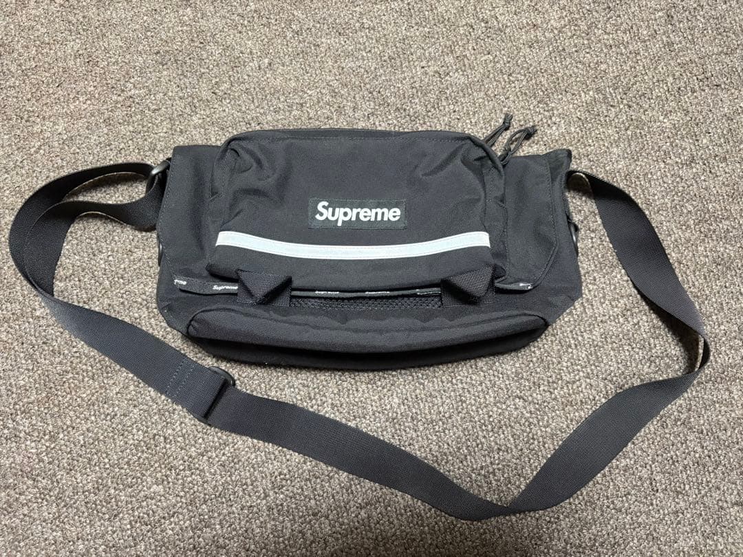 24fw supreme Messenger Bag 黒 シュプリーム