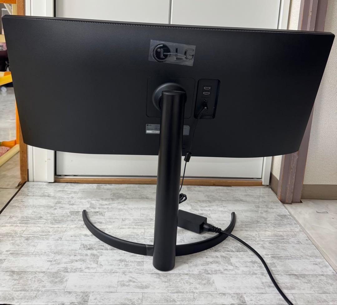 【美品・送料込み】LGディスプレイモニター 34WP550-B