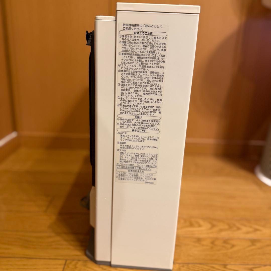 【美品】 NORITZ ガスファンヒーター 型番:GFH−4006S-W5