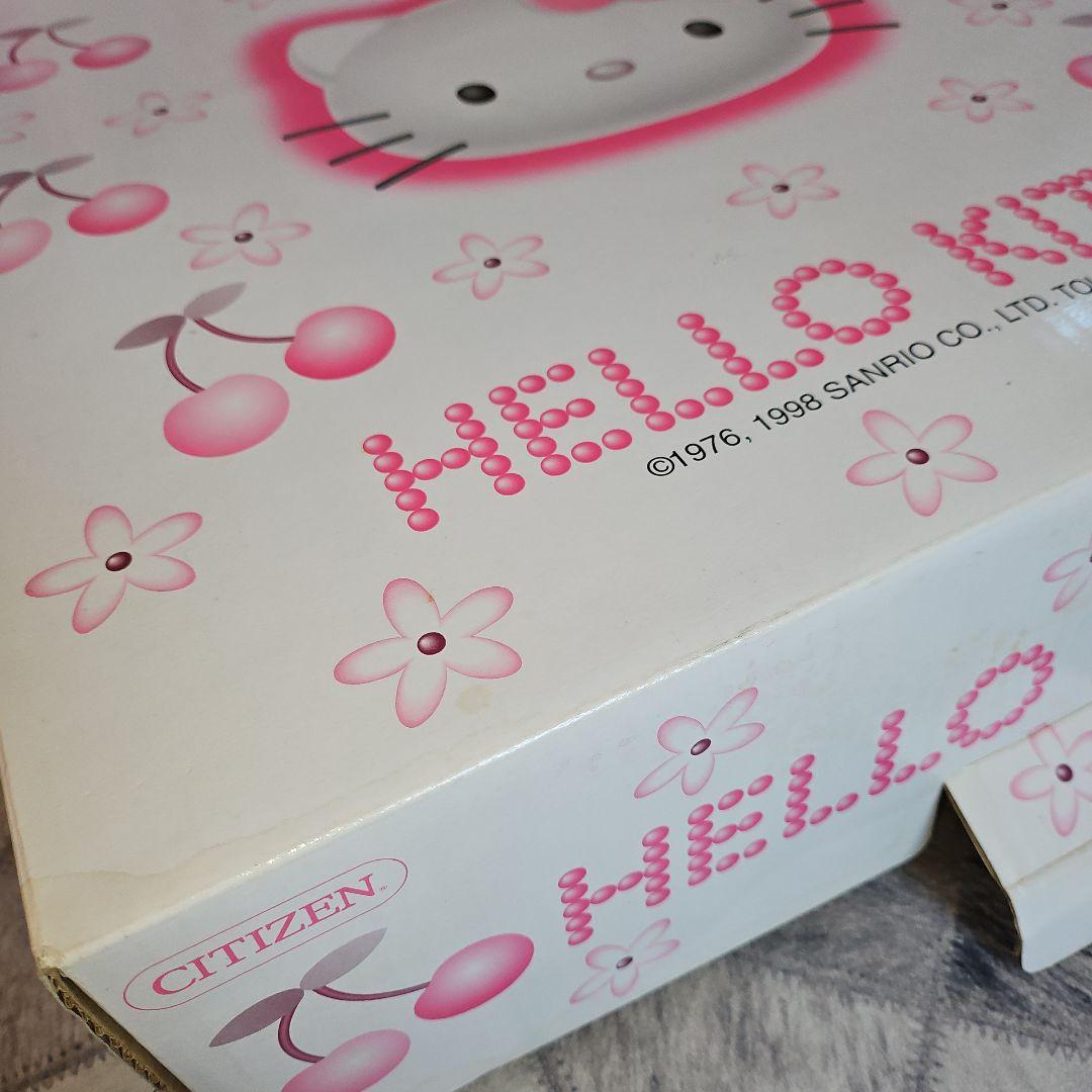 箱入り 極美品 HELLOKITTY メロディ からくり掛け時計 CITIZEN