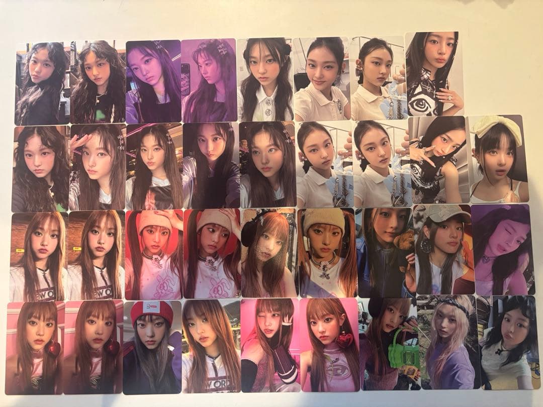 New jeans newjeansハニ ヘリン ミンジトレカ まとめ売り