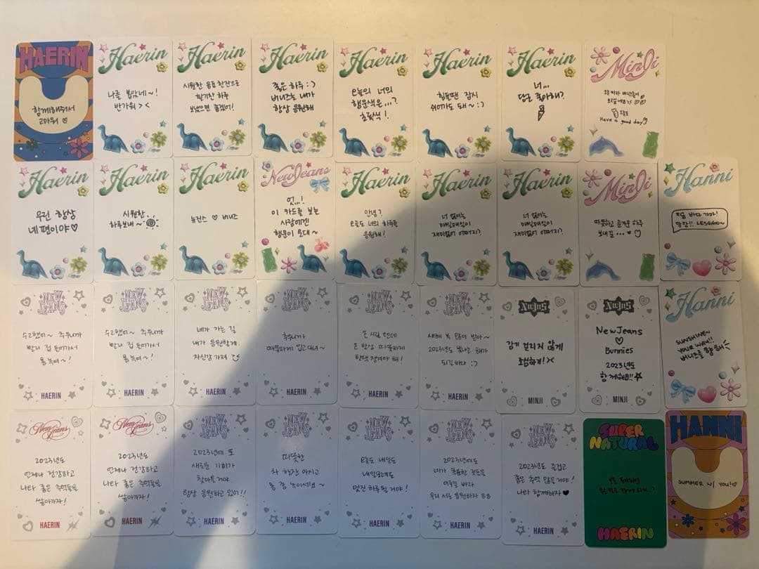 New jeans newjeansハニ ヘリン ミンジトレカ まとめ売り