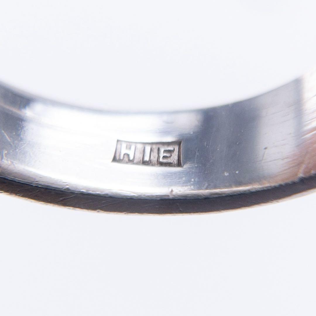 英国 60s ヴィンテージ シルバー925 10g シグネット リング 21号