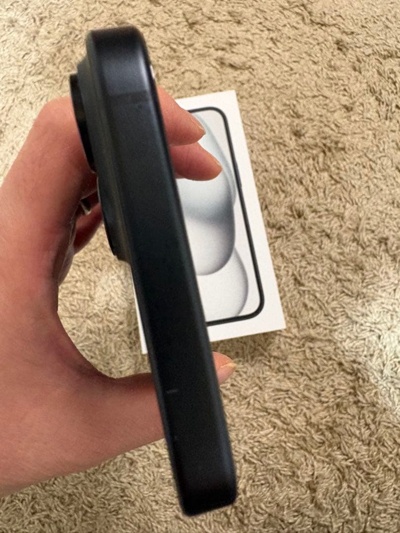 iPhone15NTMH3J/A SIMフリー128GB バッテリー容量100%