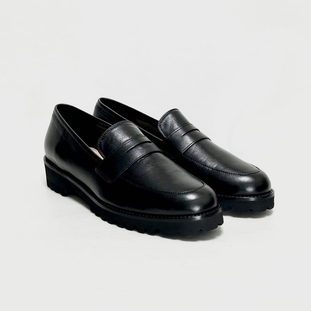 ■定4万 24AW 美品 ファビオルスコーニ 39 24.5〜25 ローファー