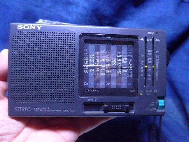 美品ソニーラジオの名品です。SONY ICF-SW10 ワールドバンドレシーバー