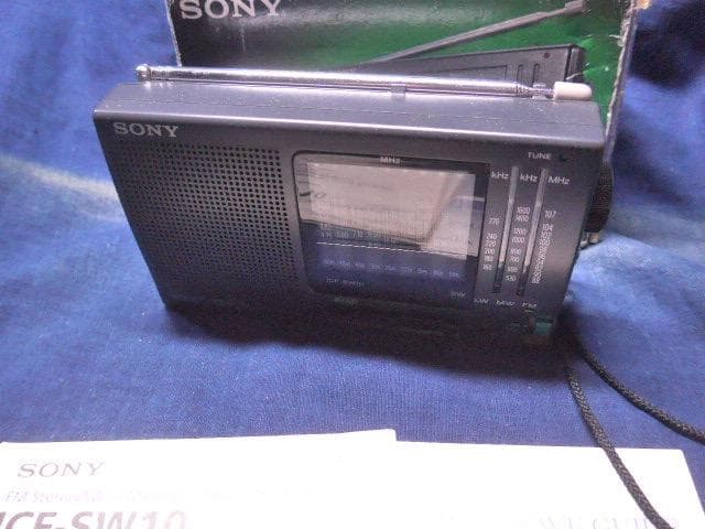 美品ソニーラジオの名品です。SONY ICF-SW10 ワールドバンドレシーバー